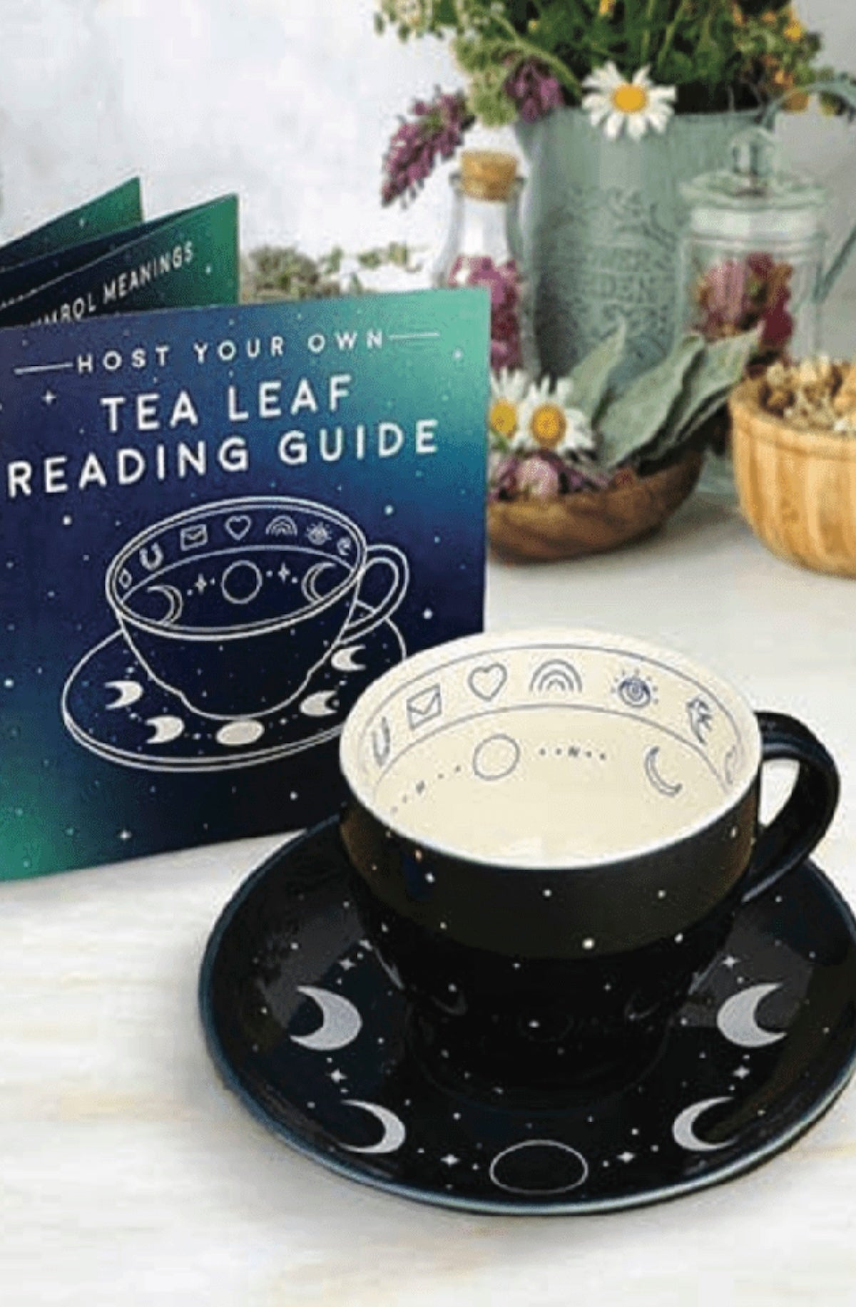 Tea Leaf Reading Cup and Saucer - Foxy’s