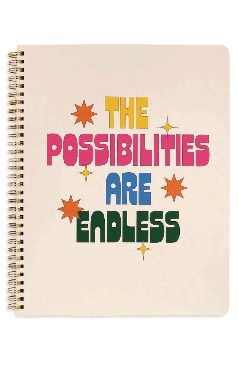 The Possibilities Are Endless | Large Notebook: Unleash Your Endless Possibilities! - Foxy’s