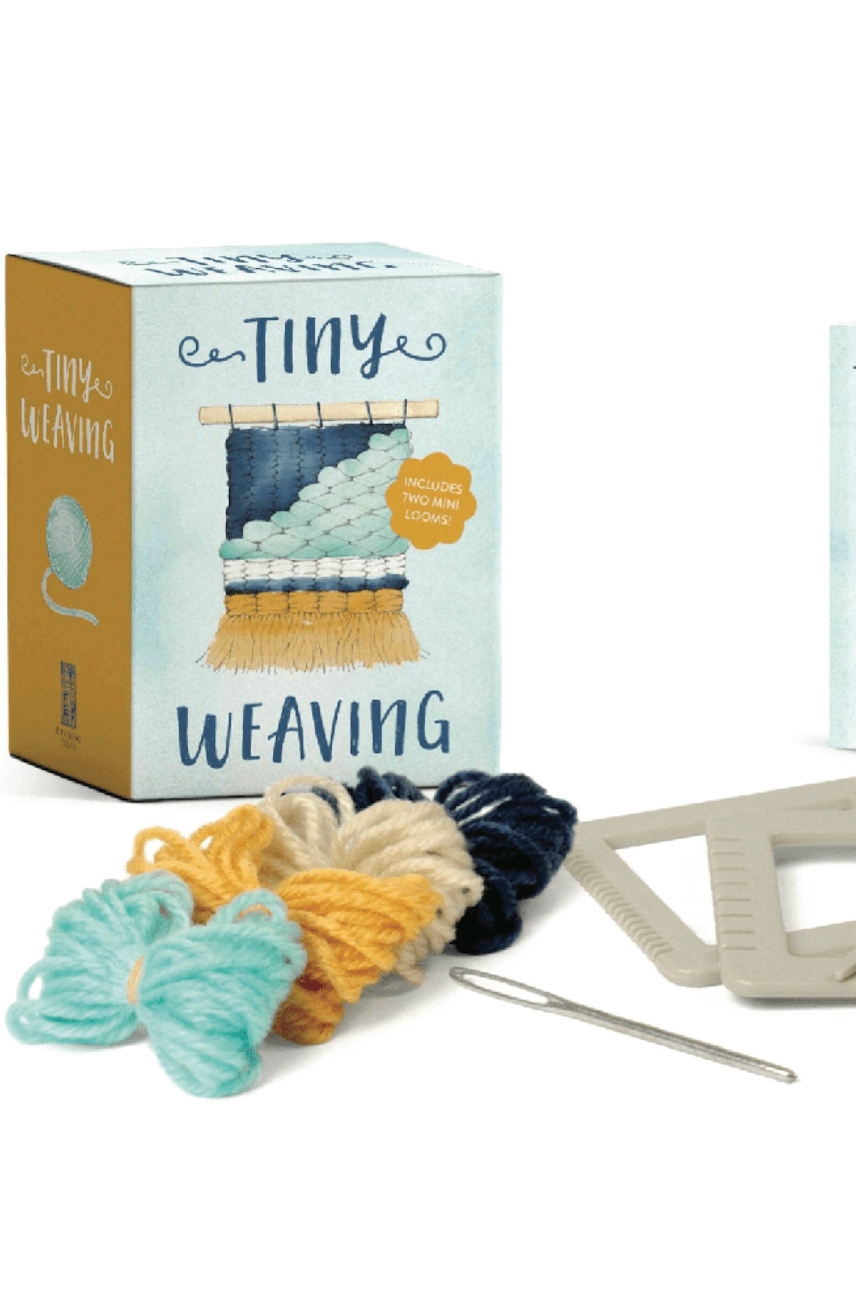 Tiny Weaving: Includes Two Mini Looms! - Foxy’s