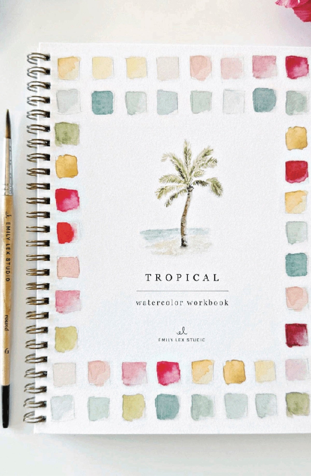 Tropical watercolor workbook - Foxy’s