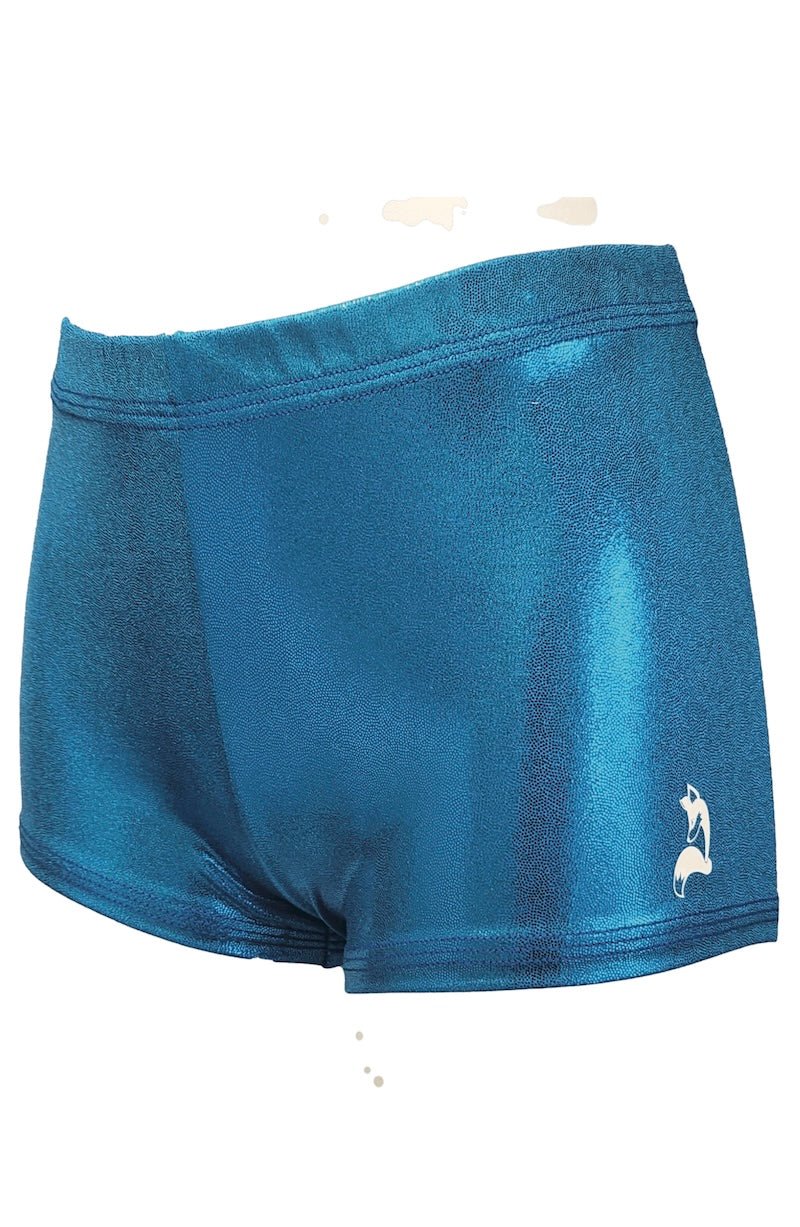 Turquoise Mystique Performance Shorts - Foxy’s