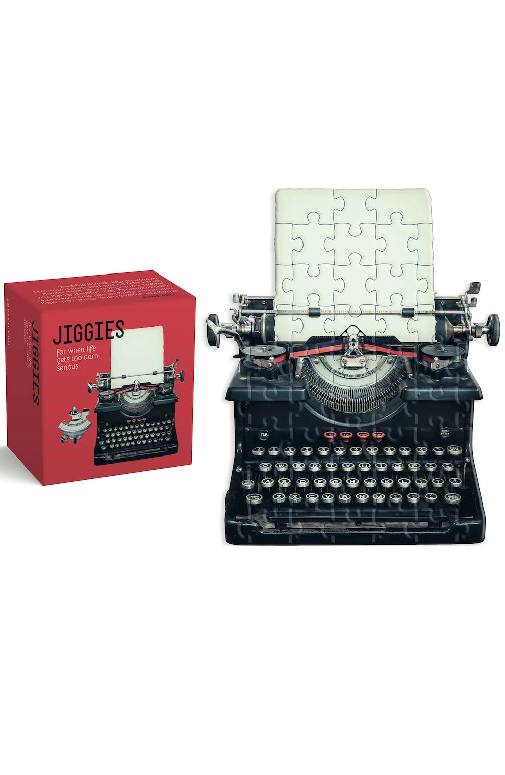 Typewriter Jiggie Puzzle