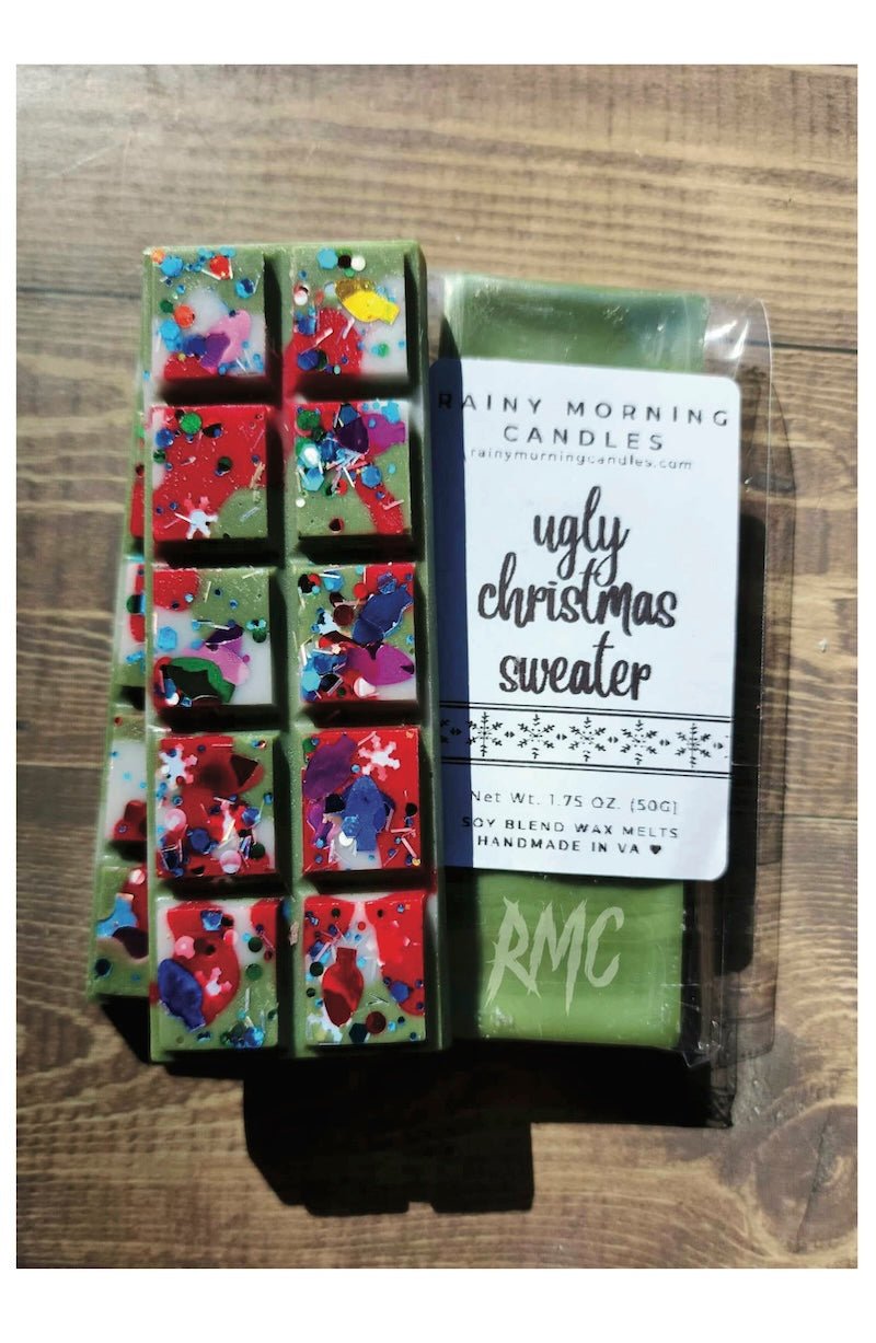 Ugly Christmas Sweater | Holiday Snap Bar Wax Melt - Foxy’s