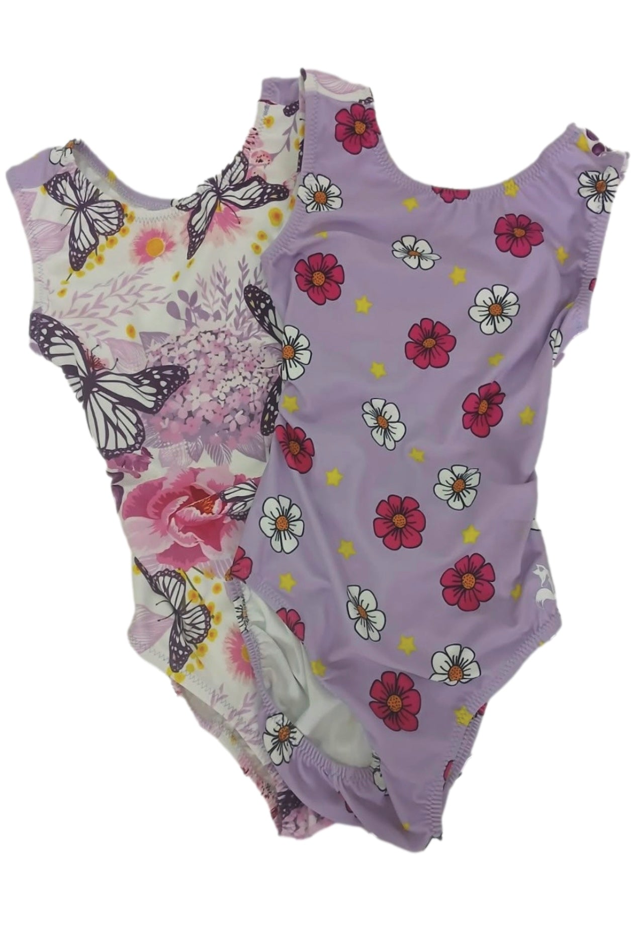 Ultra Soft Floral Butterfly Foxy's Leotard - Foxy’s