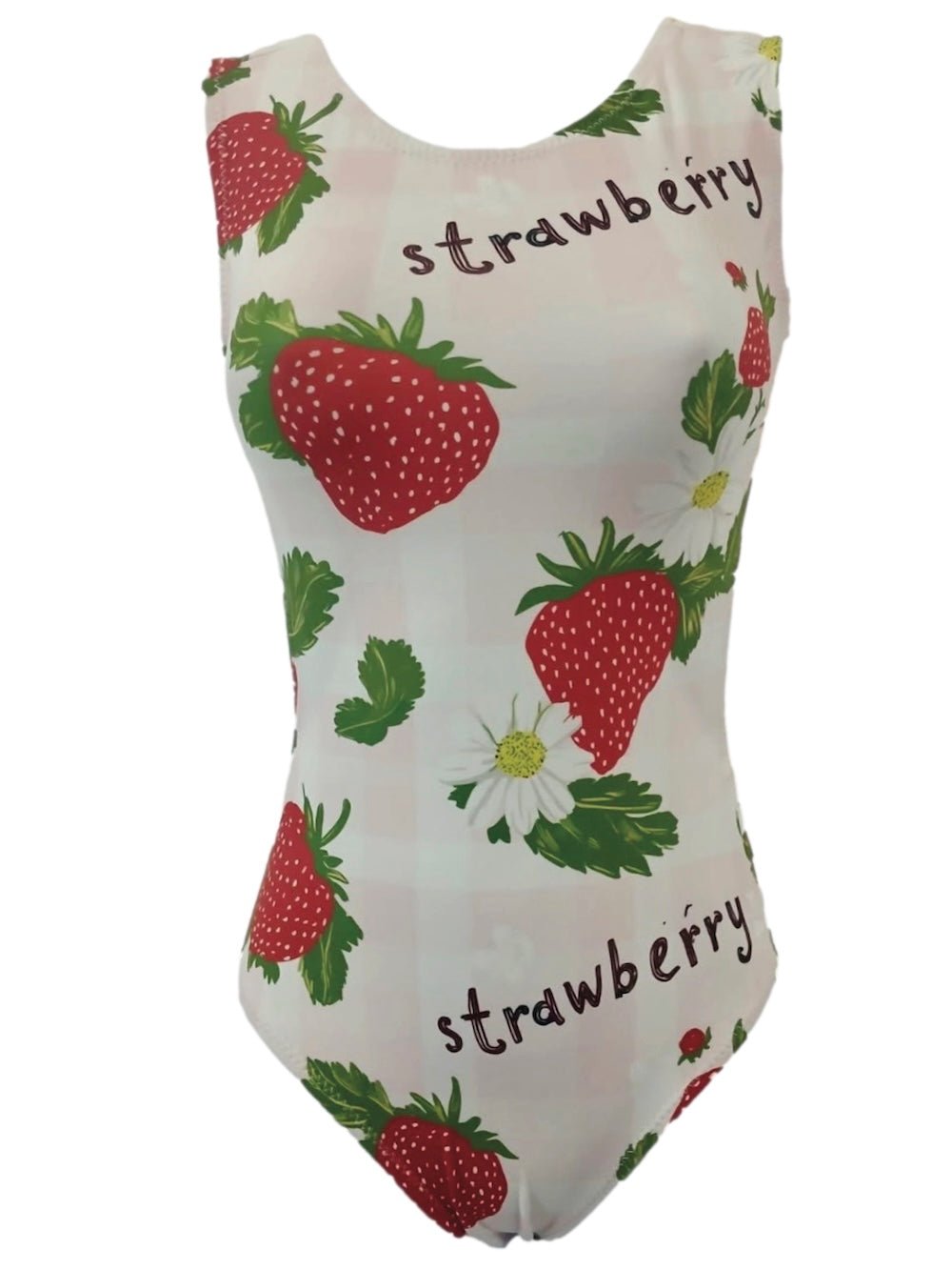 ULTRA SOFT Strawberry Patch Leotard for Girls - Foxy’s