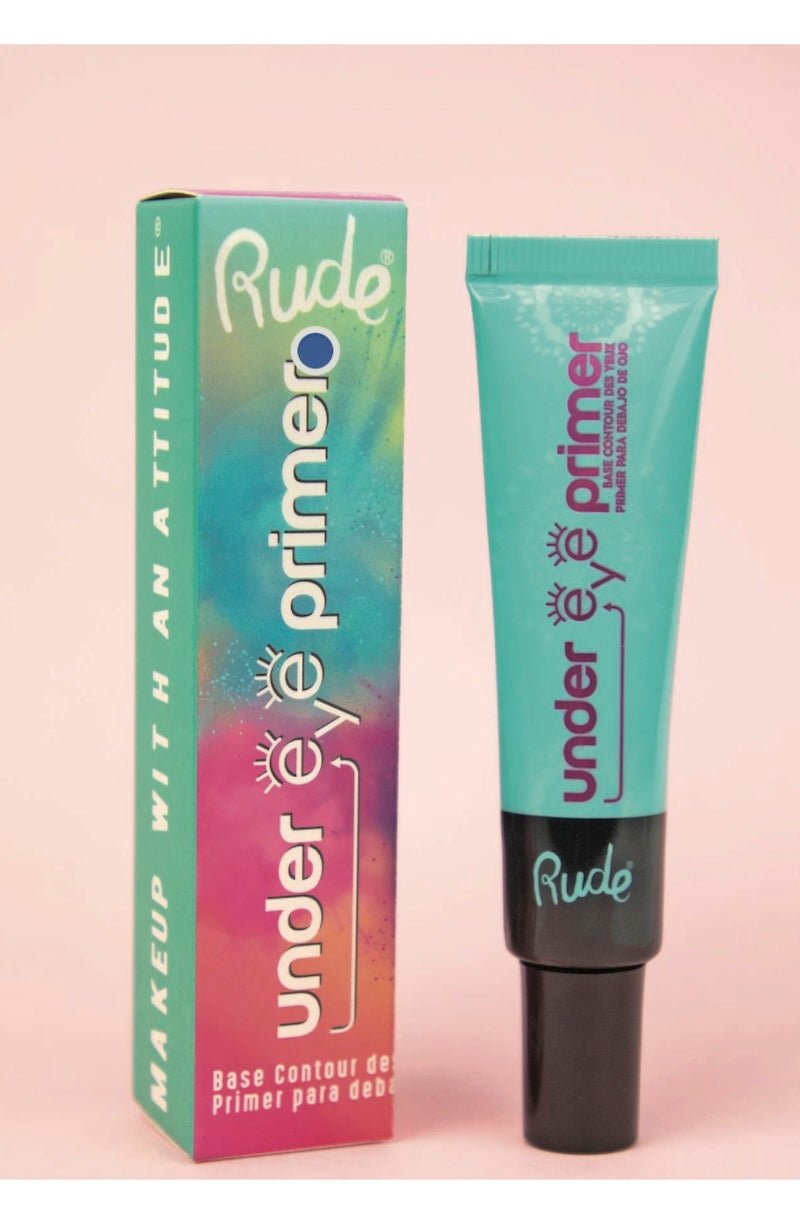 Rude Cosmetics Under Eye Primer - Banish Dark Circles & Fine Lines - Cruelty - Free - Foxy’s