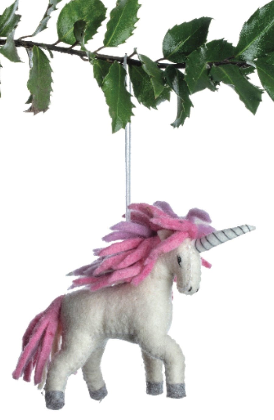 Pink Magical Unicorn Ornament - Foxy’s