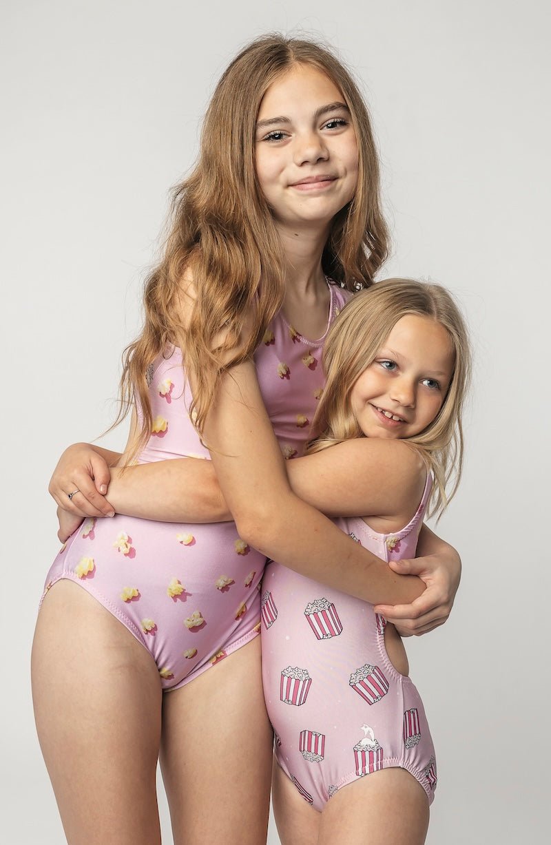 Popcorn Party Vice Versa Leotards for Girls (Which One Will You Choose) - Foxy’s