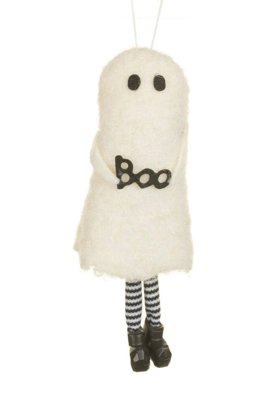 White Ghost Doll Holding "Boo" - Foxy’s