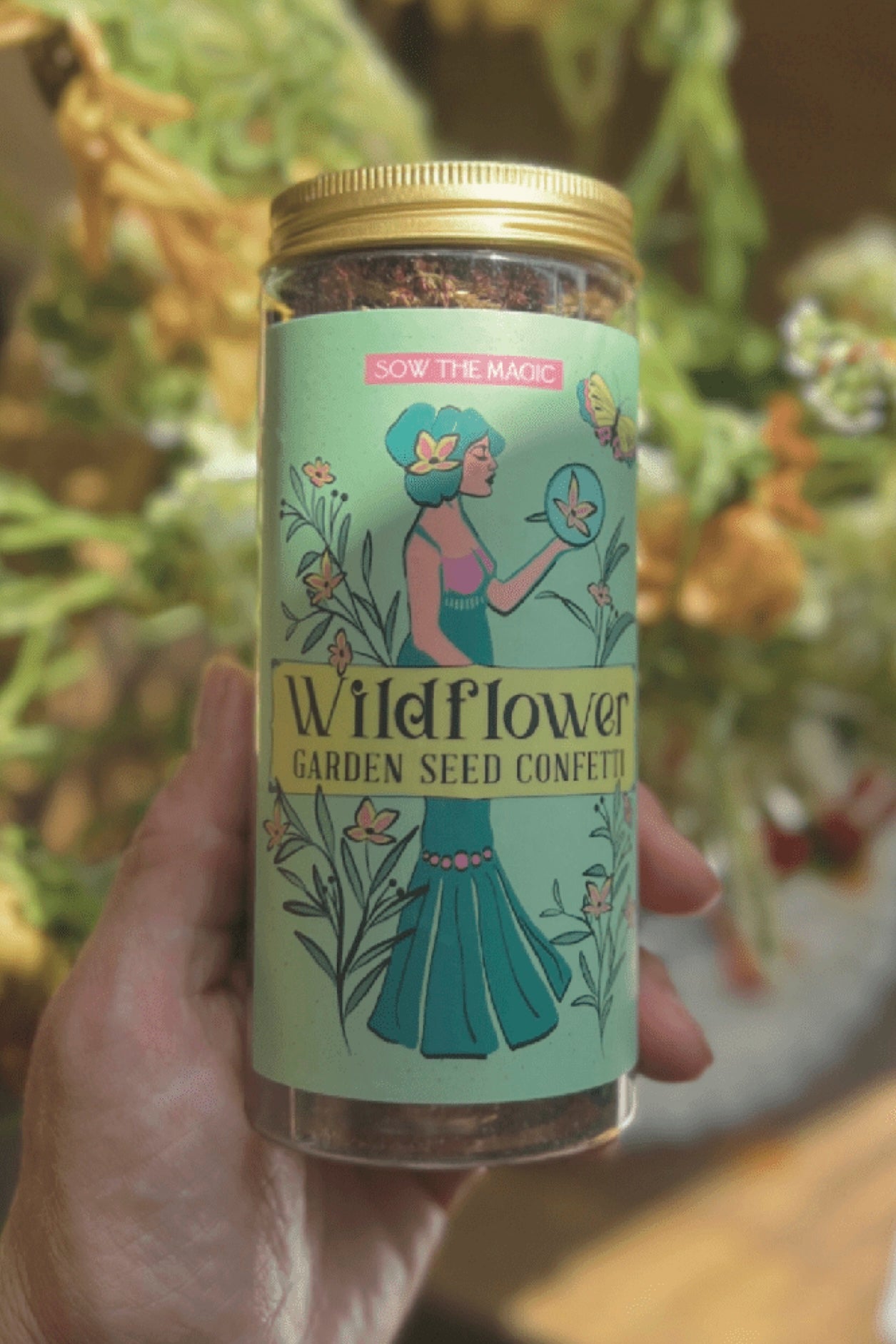 Wildflower Garden Confetti Sprinkles - Blooming Celebrations - Foxy’s