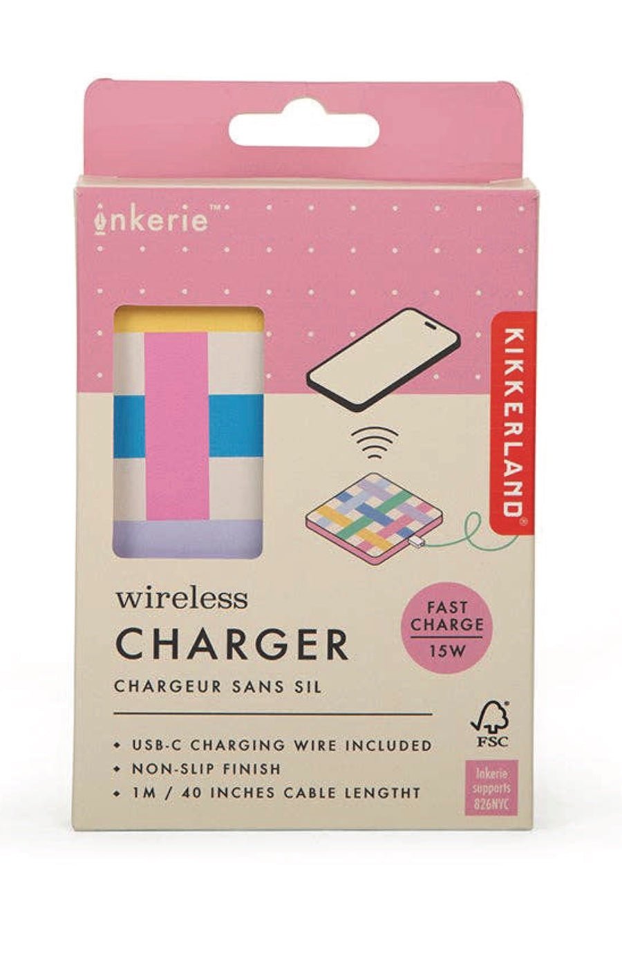 Inkerie Wireless Charger Grid - Foxy’s