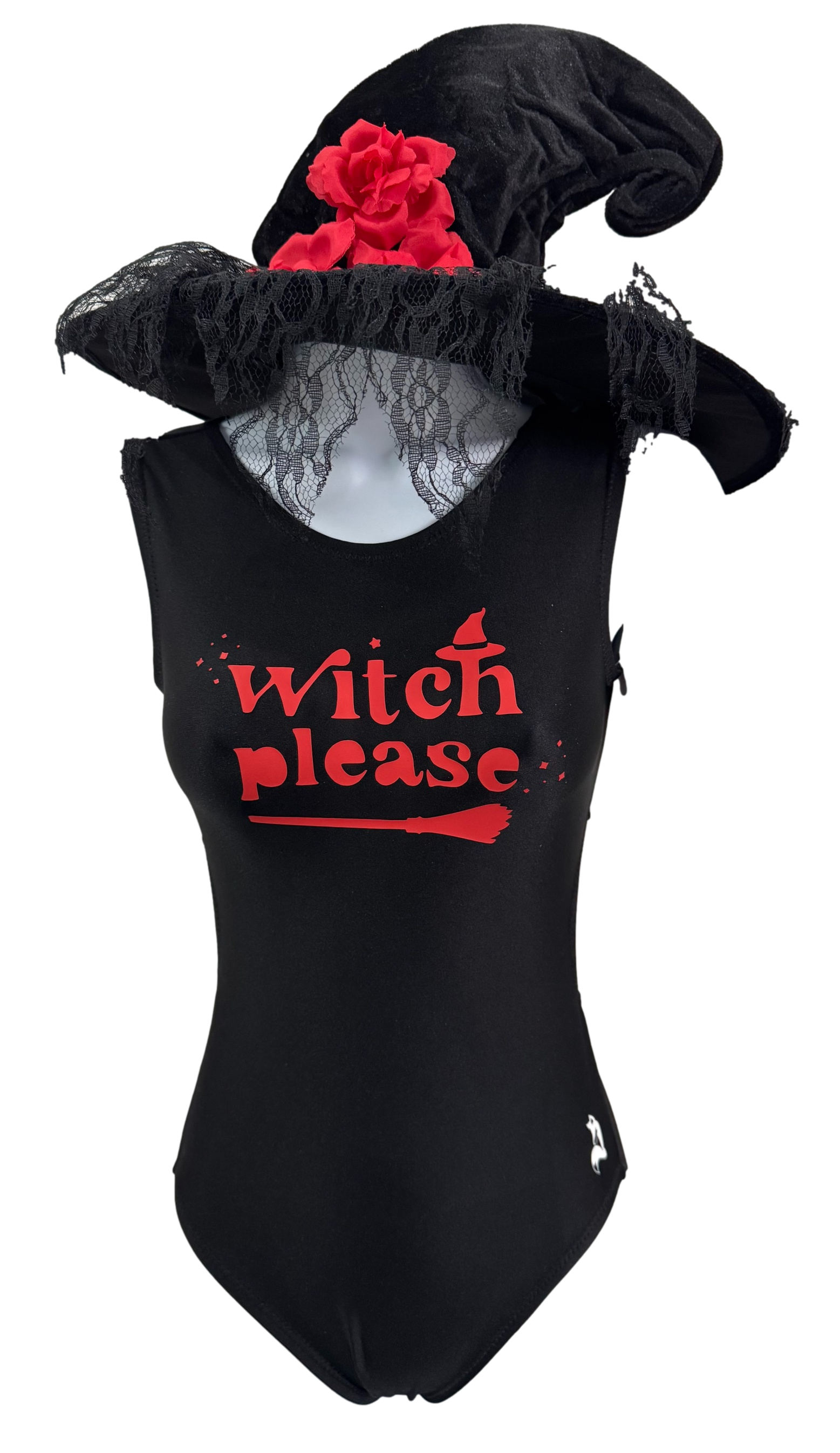 Witch, Please Halloween Gymnastics Leotard (witch or witchout the witch  hat)