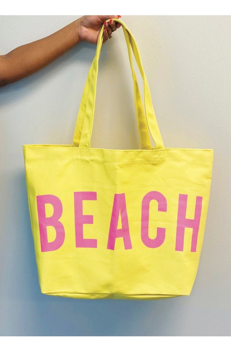 Well Made Beach Canvas Tote - Foxy’s