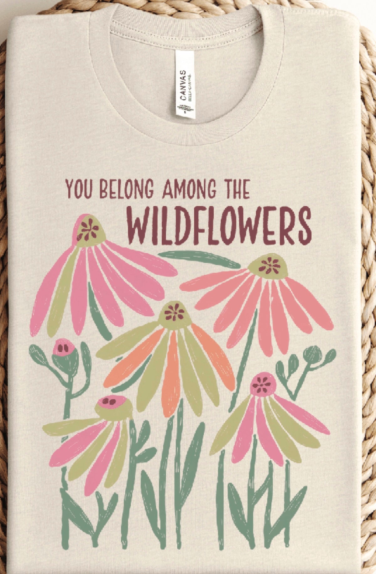 Boho Wildflowers Graphic Tee - Foxy’s