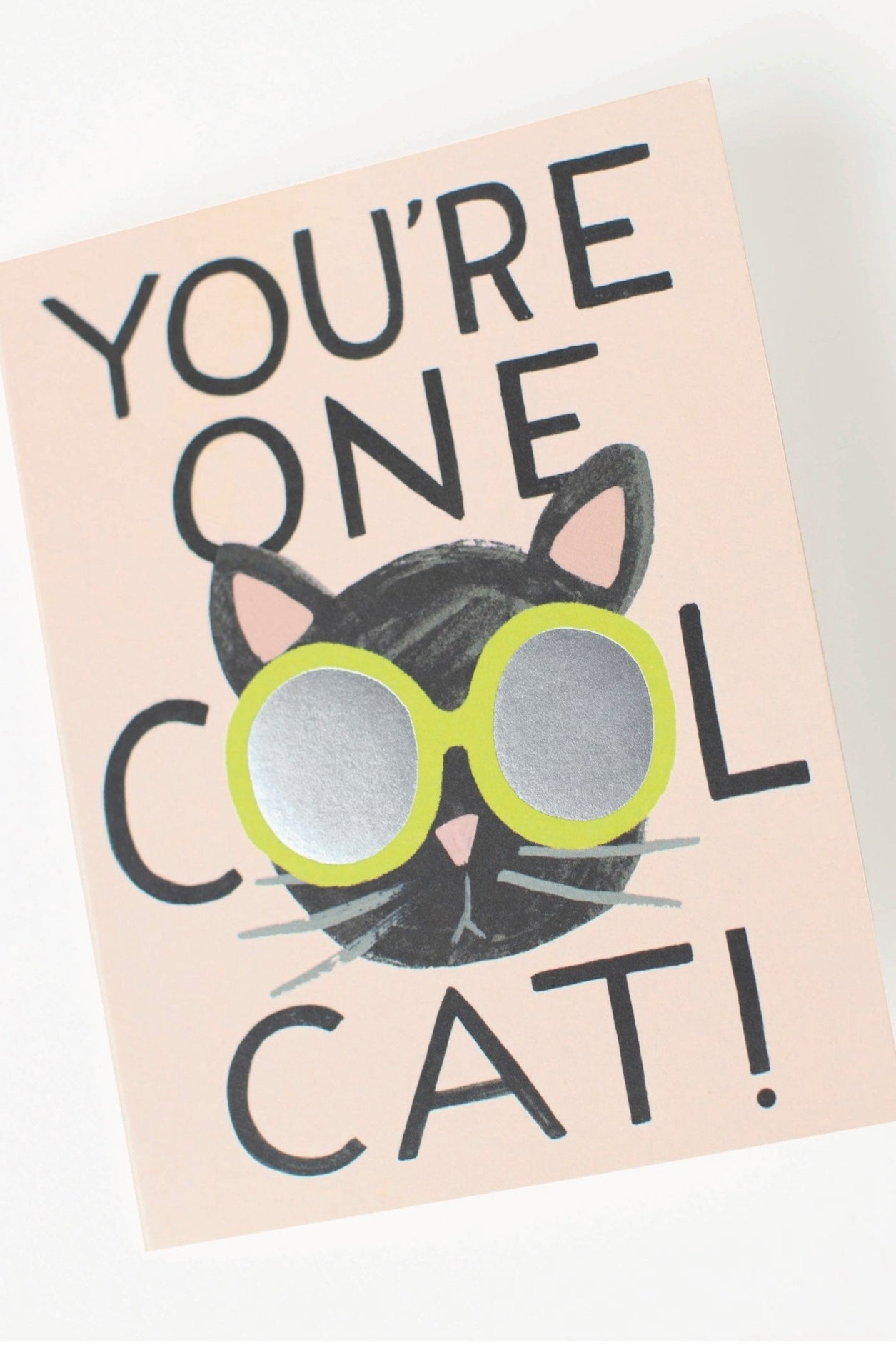 Cool Cat Greeting Card - Foxy’s