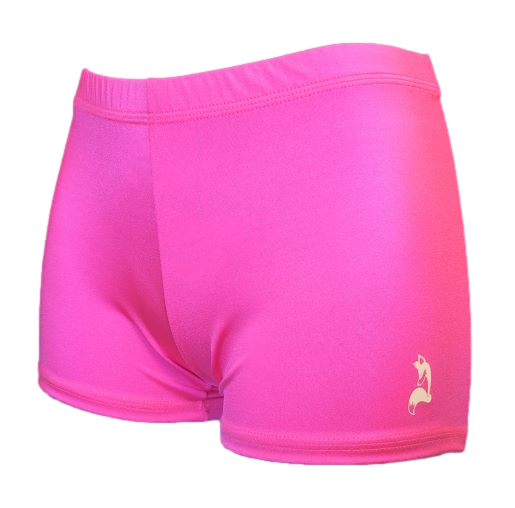 NEW Hot Pink Lycra Performance Shorts