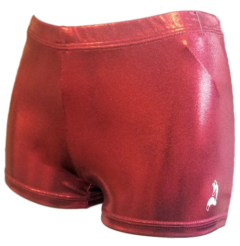 Bright Red Performance Shorts