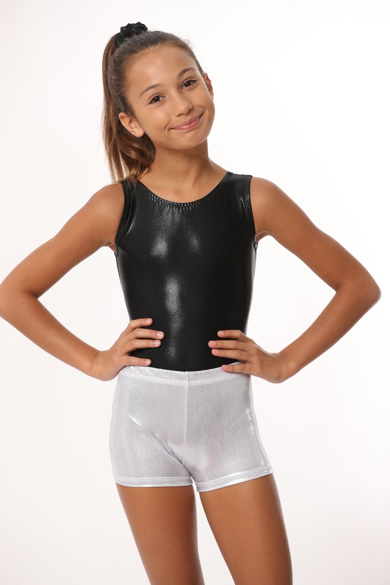 Bright White Performance Shorts - Foxy’s