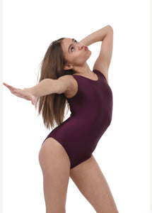 solid merlor leotard by Foxy's
