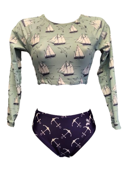 Surfkini- Nautical Set