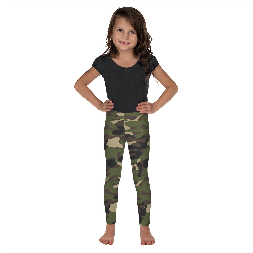 Kid's Yoga Leggings (Camouflage)
